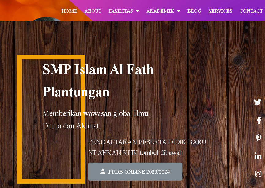 website sekolah